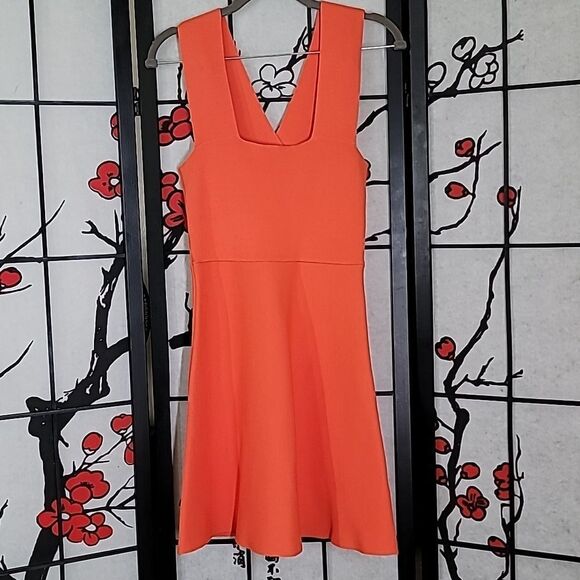 A.L.C Nwt Ali Orange Bandage Dressl - Picture 3 of 14